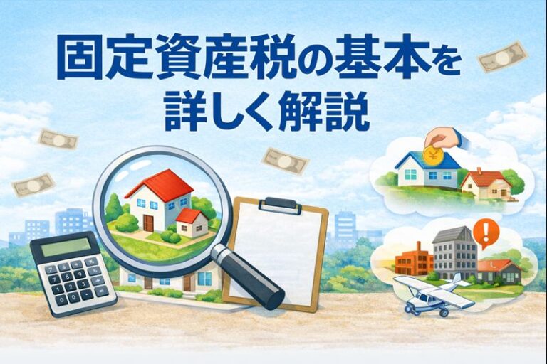 固定資産税の基本を詳しく解説